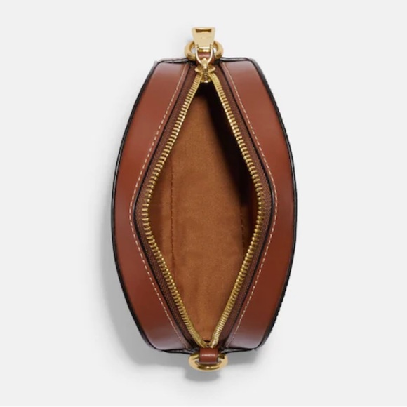 Coach Mini Serena Crossbody In Signature Canvas With Snowflake Print CE699 - Picture 5 of 11